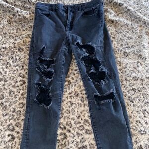 American Eagle Hi-Rise curvy jeggings